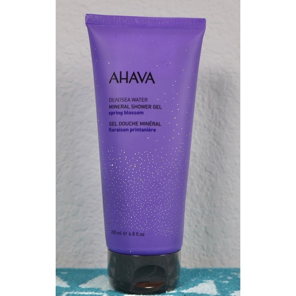 AHAVA Dead Sea Water Mineral Shower Gel Spring Blossom 6.8 fl oz - Picture 1 of 5